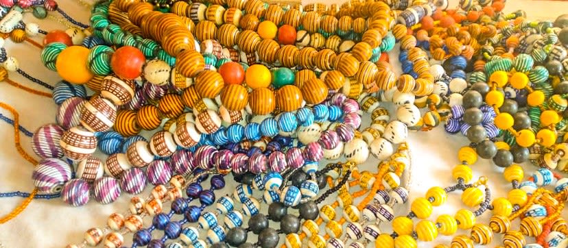 Perles en terre cuite de Djenné, Mali - Loisirs créatifs