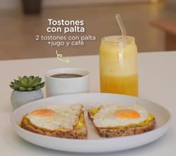 Tostones con Palta