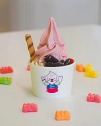 Frozen Yogurt con Toppings