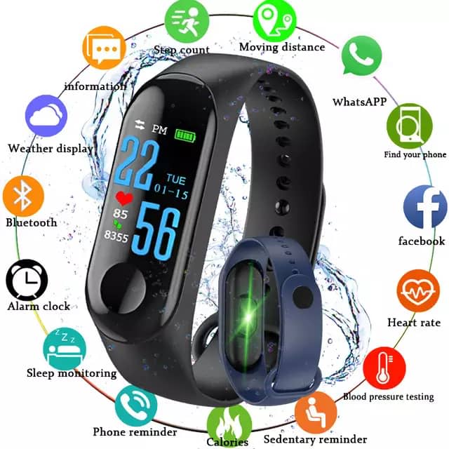 Montre intelligent M3 bande