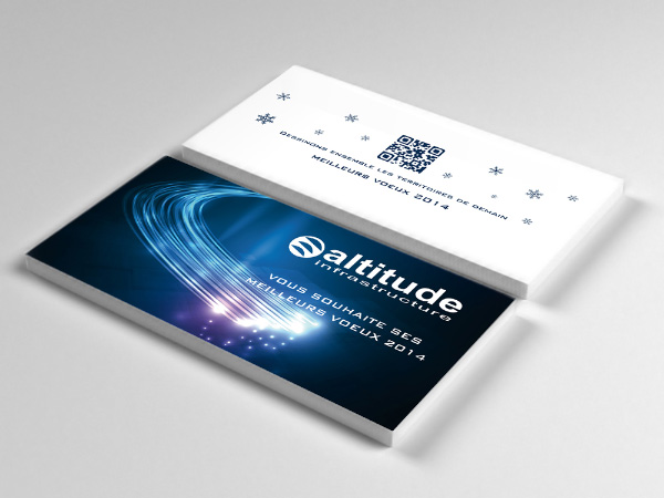 Graphic Design pour Altitude Infrastructure