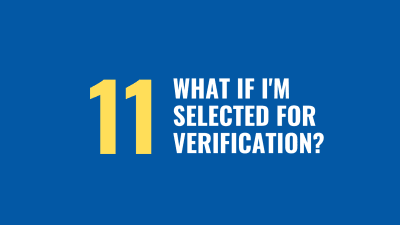 What Happens if I’m Selected for FAFSA Verification?