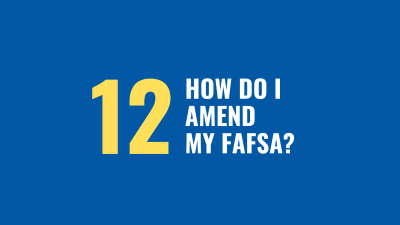 How Do I Make Corrections to my FAFSA?