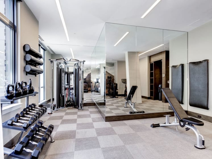 Fitness Center with Free Weights