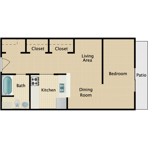 Floor Plans Of Carlyle Court Apartments In Orlando Fl
