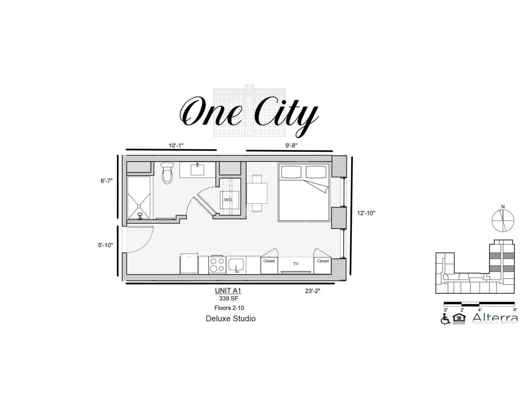 A1 floor plan
