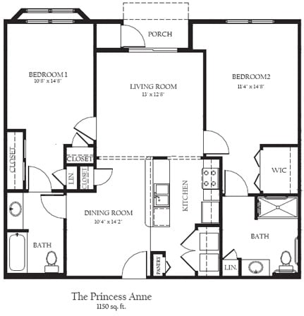 The Princess Ann Floor Plan 15