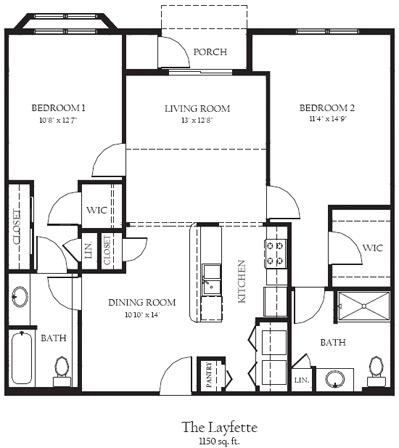 Lafayette Floor Plan 14