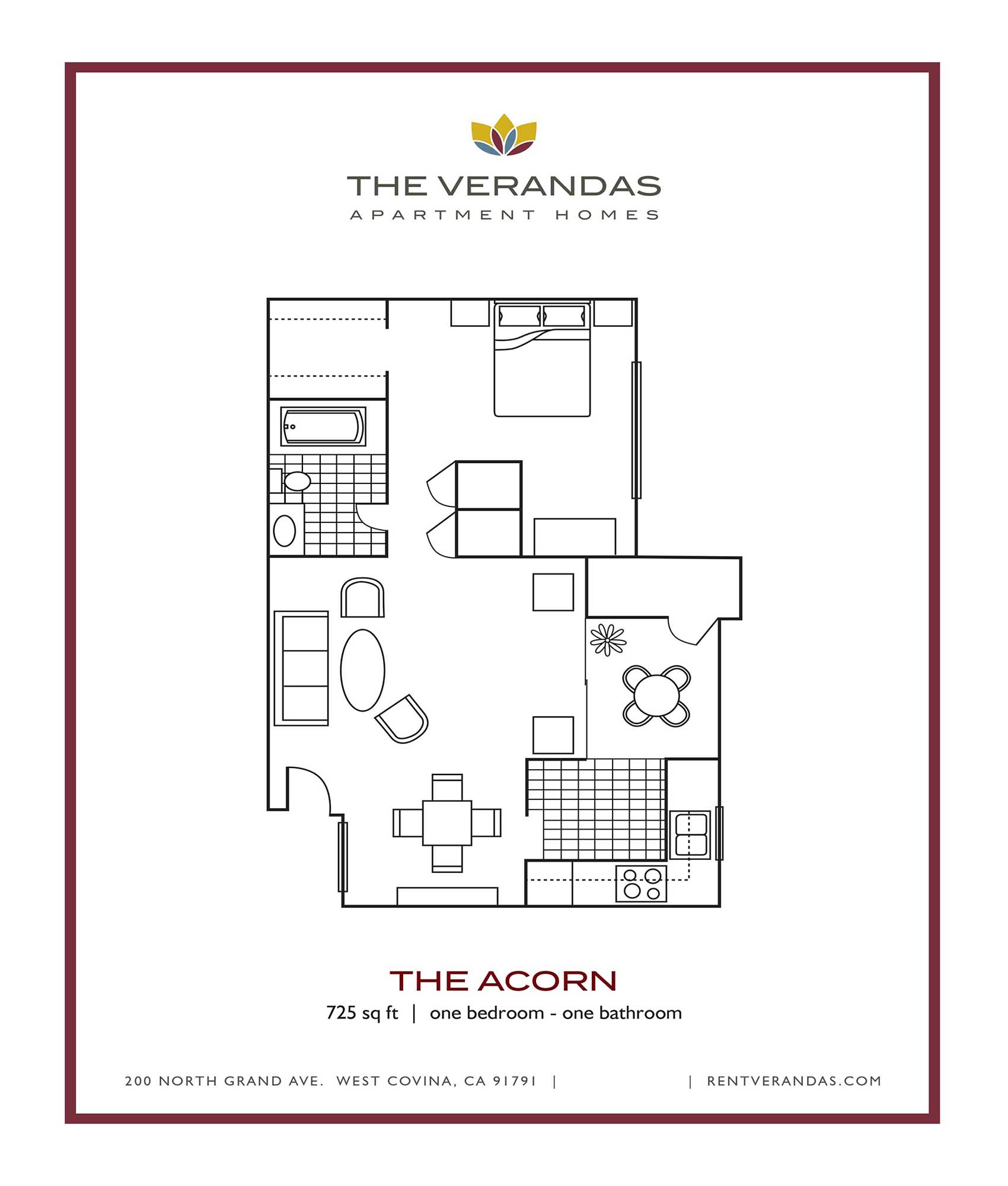 Apartments In West Covina Ca The Verandas Floor Plans