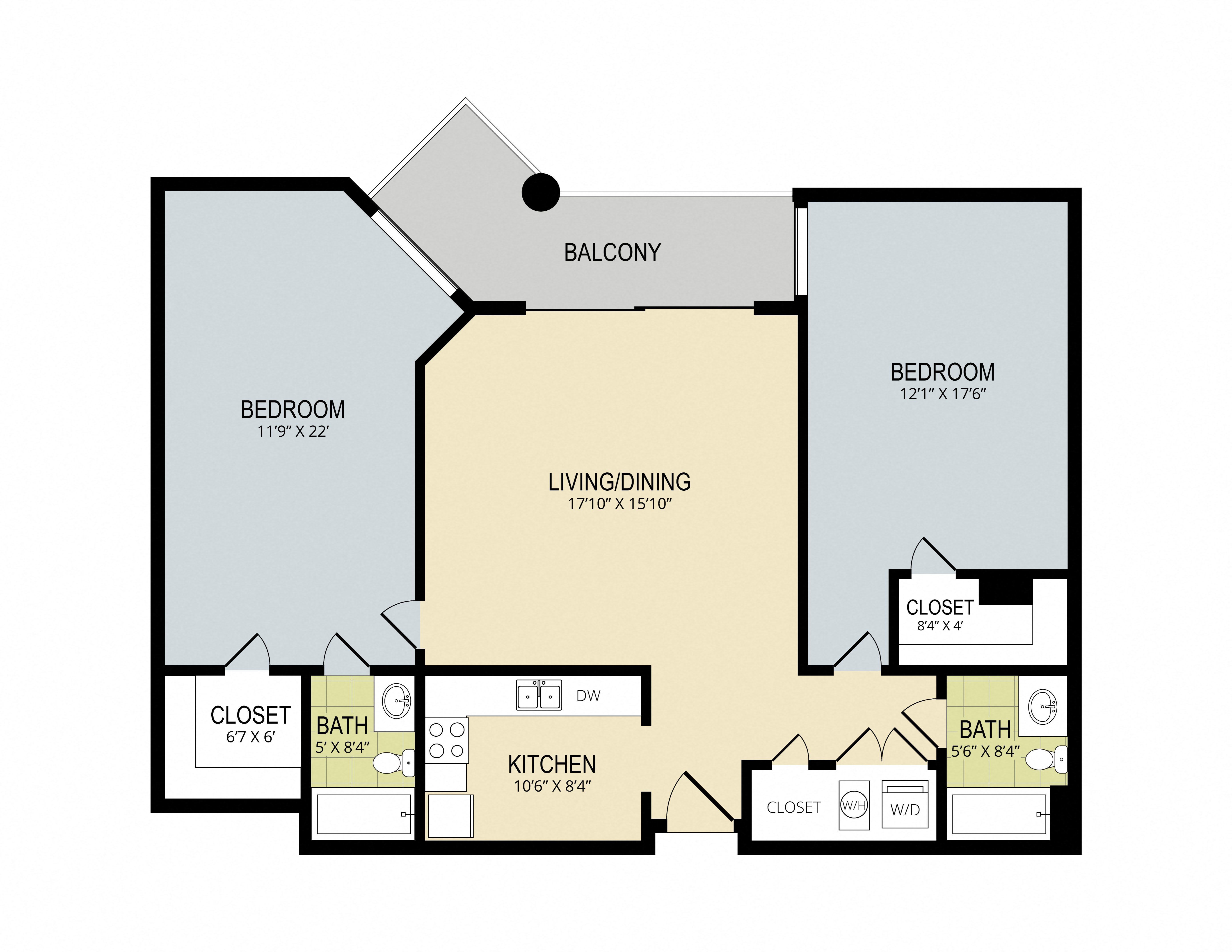 Floor Plans Of The Redwood In Baltimore Md