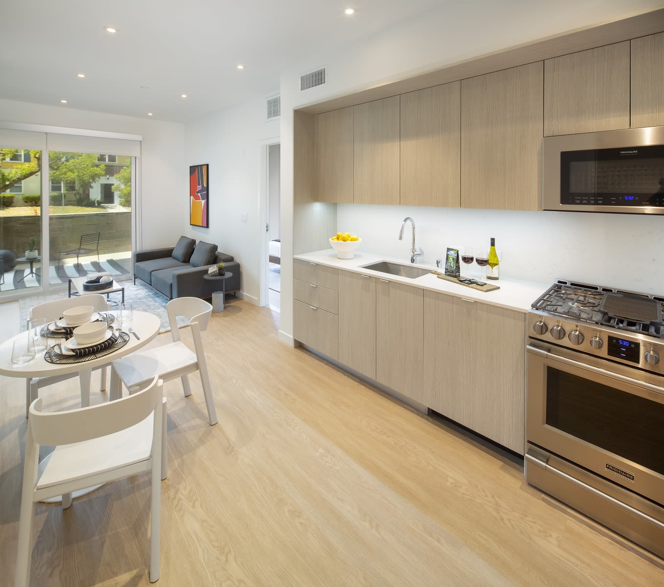 Westchester Apartments Arrival Unit 1061 Dining Area Kitchen 