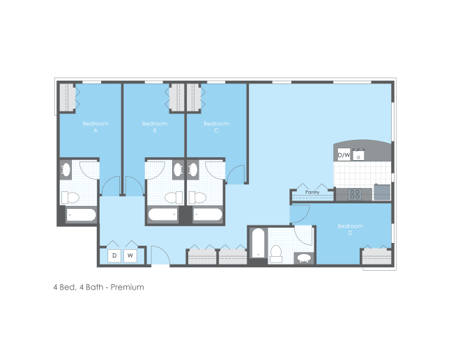 Floor Plans Of 22 Exchange In Akron Oh
