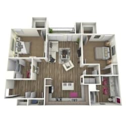 Floor Plan THE SCARLETT *ATTACH GARAGE ON SELECT HOMES