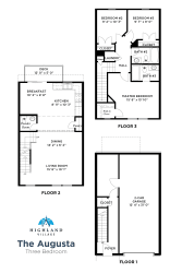 The Augusta 3 Bedroom The Augusta 3 Bedroom Ross Township, Pittsburgh, PA