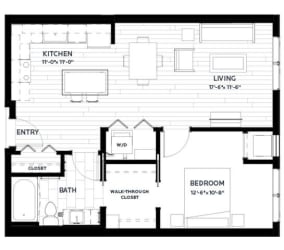 Floor Plan Olive 8 (Flats)