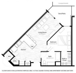 Gilpin Floorplan Gilpin Floorplan at Windsor at Broadway Station