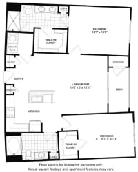 Floorplan Floorplan At Domain by Windsor, TX 77077