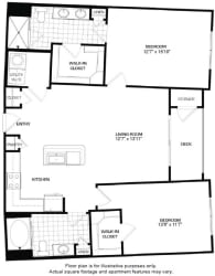 Floorplan Floorplan At Domain by Windsor,1755 Crescent Plaza, Houston