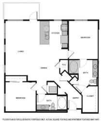 Floorplan Floorplan At South Park by Windsor, Los Angeles, CA, 90015