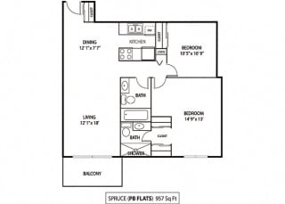Floor Plan Spruce