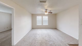View of bedroom in Maple floor plan at Arbors of Cleburne Apartments
