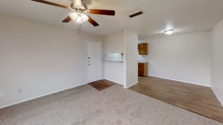 Maple floor plan living and dining View of living and dining area