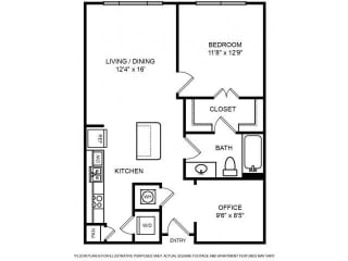 Floorplan Floorplan at The Ridgewood by Windsor, 4211 Ridge Top Road, VA
