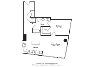 Floorplan Floorplan at Cirrus, Seattle 98121
