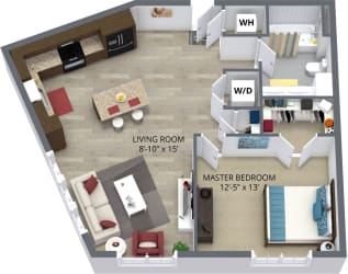 The ash floor plan by The Aster