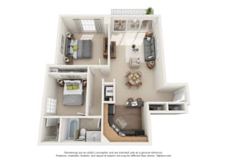 Floor Plan Chaumont - West