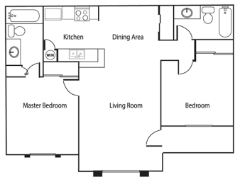 Floor Plans Of Autumn Creek Apartments In Chandler Az