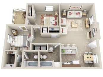 Floor Plans Of Sheridan Square Apartments In Lawton Ok
