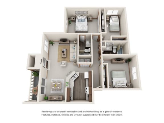 Floor Plans Of The Lakehouse In Everett Wa