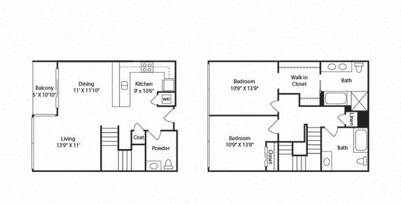 Floor Plans of Edison in Long Beach, CA