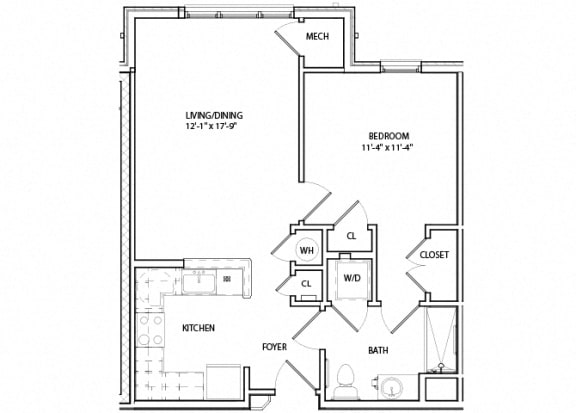 Floor Plans Of Victory Crossing Senior Apartments In Silver Spring Md