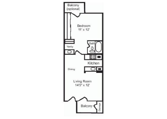 Floor Plans Zona Rio Apartments Tucson Az