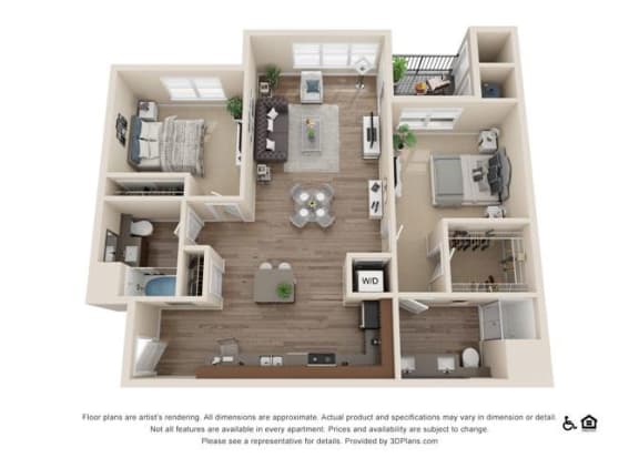 Two Bedroom Two Bedroom