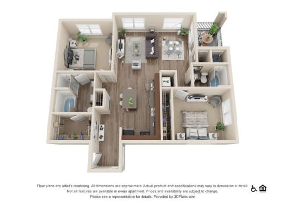 Two Bedroom Two Bedroom
