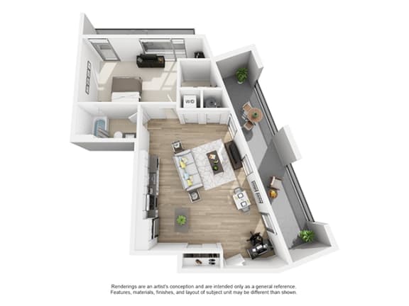 Floor Plans Luxury Apartments For Rent Shaw Dc