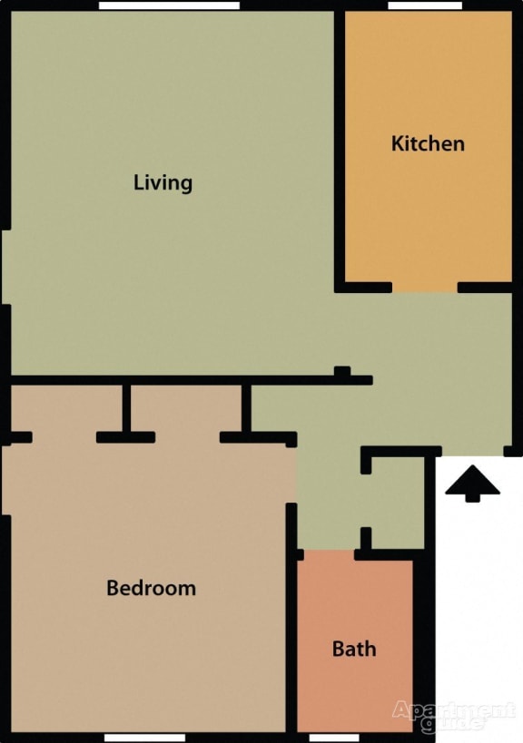 1bedroom floorplan