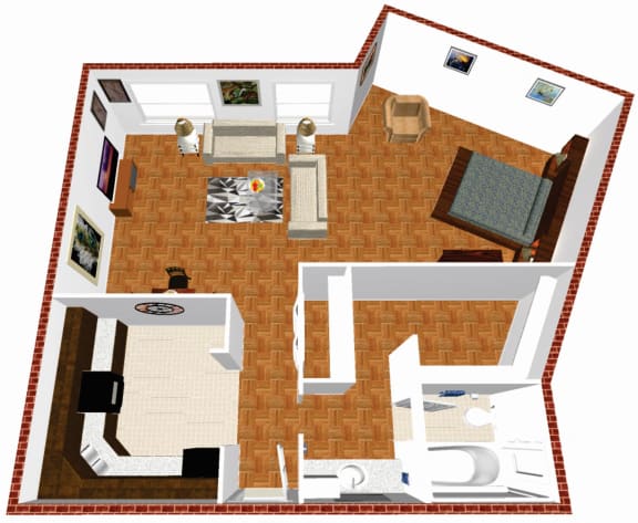 Studio Floorplan