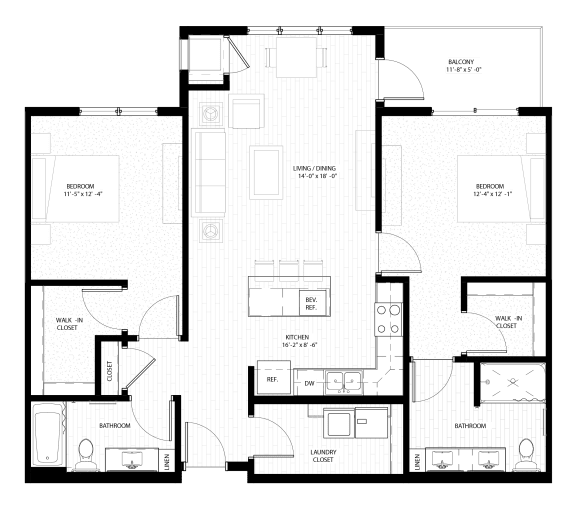 Nuvelo at Parkside Apartments in Apple Valley, MN Floor Plan