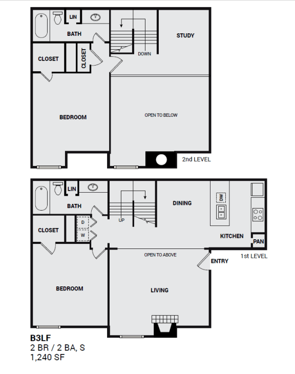 B3LF Townbluff B3LF Townbluff for illustrated floor plan