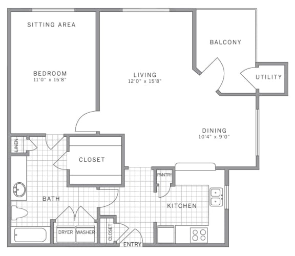 A3 Floor Plan A3 Floor Plan at AVE Somerset, Somerset