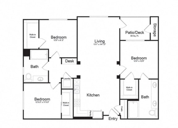 Three Bedroom