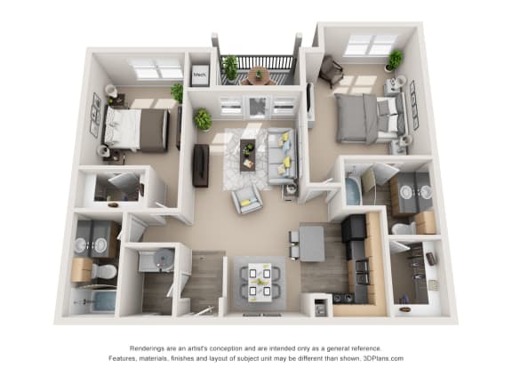 Floor Plans Of Artisan Luxury Apartments In Austin Tx