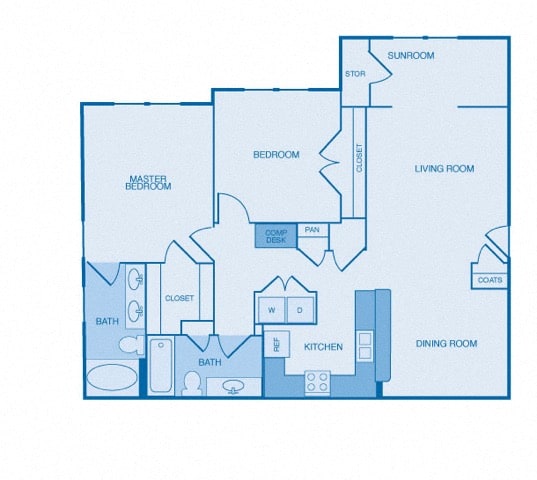 The Vanderbilt Floor Plan The Vanderbilt Floor Plan at The Reserve at Maryville, Tennessee, 37801