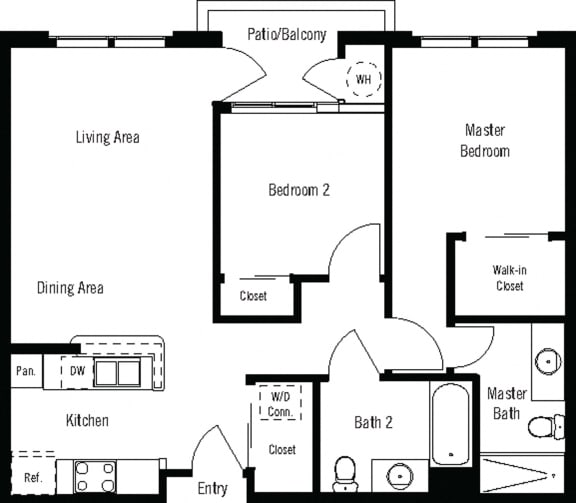 Stickley FloorPlan Stickley FloorPlan at 55+ FountainGlen Laguna Niguel, California, 92677