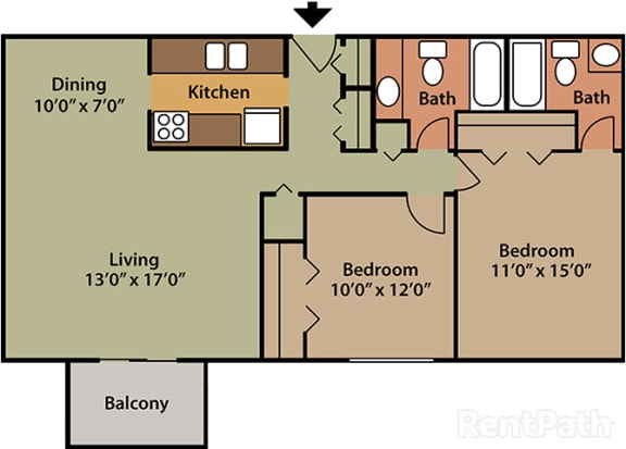 Studio 1 2 3 4 Bedroom Apartments In Kalamazoo Mi Candlewyck