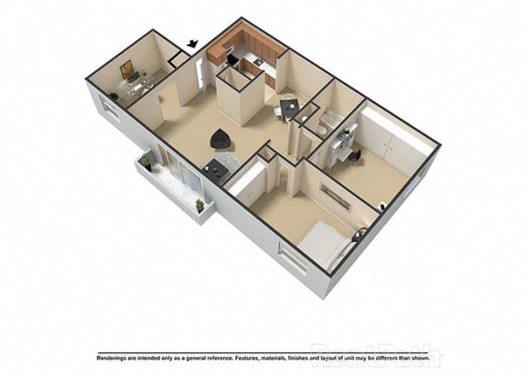 1 2 3 Bedroom Apartments In Indianapolis In Waterstone Place